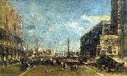 Francesco Guardi Little Square of St. Marcus Germany oil painting reproduction